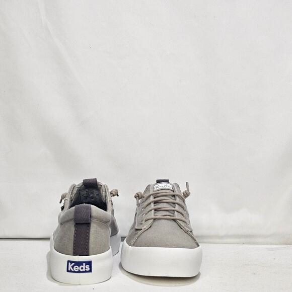 Keds Women's Kickback Canvas Casual Sneakers Size 7 Grey NWT - Picture 6 of 7